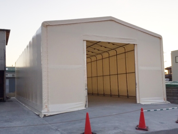 店舗用の軒先テント