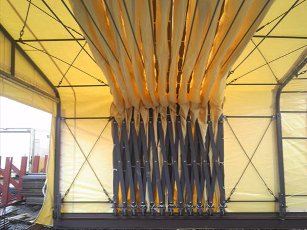 ジャバラ式シートハウス